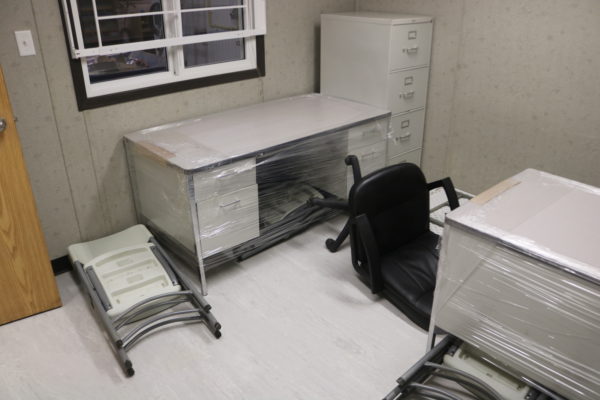 12 x 32 Skidded Office Trailer For Rent